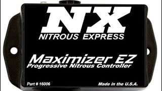 Nitrous Express  Maximizer EZ Progressive Controller Part No 16006 [upl. by Garey723]