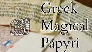 Greek Roman Egyptian Magic  Greek Magical Papyri  Books of Magic [upl. by Llemar68]