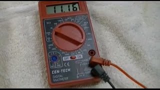 Harbor Freight  CenTech 7 Function Digital Multimeter Review [upl. by Gelasius566]