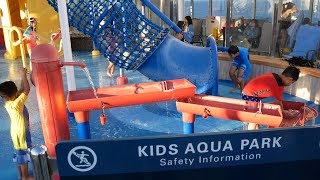 NCL Kids Aqua Park amp Pool on Norwegian Joy [upl. by Crudden]