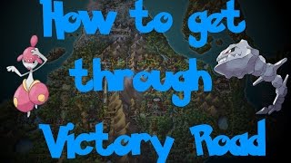 How To Get Through Victory Road Pokemon DiamondPearlPlatinum [upl. by Glynas]