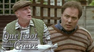 Abducted By Aliens  One Foot In The Grave Christmas Special 1996  BBC Comedy Greats [upl. by Calabrese216]