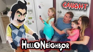 Hello Neighbor in Real Life Broke into a Strangers House amp Get Caught Part 1 [upl. by Bevon]