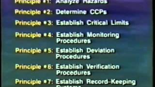 HACCP The Hazard Analysis and Critical Control Point System [upl. by Adnoel346]