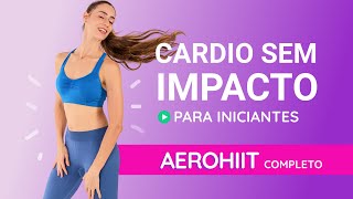 Aerohiit para Iniciantes  Ideal para quem quer emagrecer  Aula 1 [upl. by Baptista]