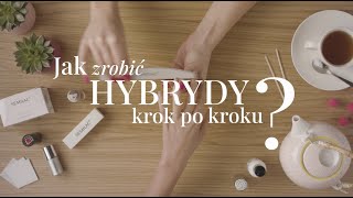 Semilac  jak zrobić manicure hybrydowy w domu KROK PO KROKU [upl. by Nohtahoj]