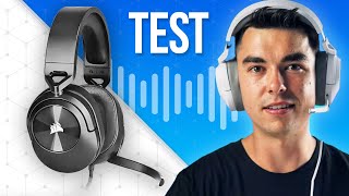 Corsair HS55  Microphone Test Headset Comparison [upl. by Yasmeen407]