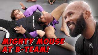 Teaching Mighty Mouse FUNKY JiuJitsu  BTeam Vlog [upl. by Bodwell]