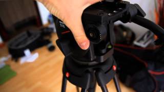 Manfrotto Tripod Tutorial  Setting Up [upl. by Serica]