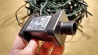 Inside a Jutai Xmas lighting power supply [upl. by Morvin]