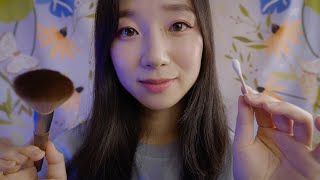 ASMR Tracing amp Touching Your Face [upl. by Akeit]