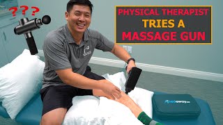 Do Massage Guns Really Help  Physical Therapist Reviews Achedaway Massage Gun [upl. by Lever262]