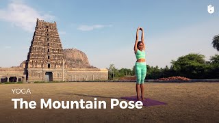 Learn the Mountain Pose  Tadasana  Yoga [upl. by Romy]