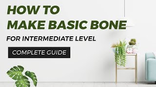 Metasequoia 4 Tutorial Intermediate Level 10  How To Make Basic Bone Part 1phionestudio [upl. by Maighdiln]