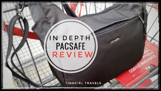 In Depth Review Pacsafe Cruise All Day Cross Body Bag [upl. by Delmore]