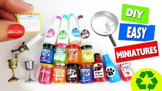 10 Easy DIY Miniatures  each in less than 1 minute 2  simplekidscrafts [upl. by Ahsrav808]