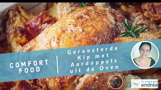 Geroosterde kip met aardappels uit de oven [upl. by Caassi13]