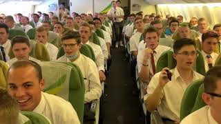 Missionaries Singing on Plane from Africa Read below for details [upl. by Nywloc798]