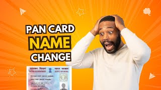 PAN Card Name Change  NSDL PAN CARD NAME CHANGE  online work [upl. by Arianie]