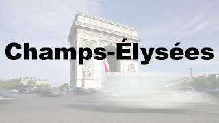 How to Say Champs Élysées CORRECTLY amp WHY French Pronunciation [upl. by Lehsreh]