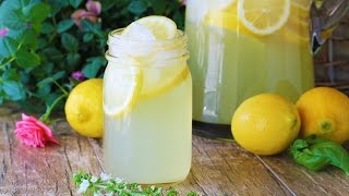 How to Make Homemade Lemonade Using Real Lemons [upl. by Wallach]