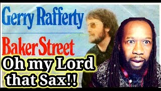 GERRY RAFFERTY BAKER STREET REACTION  Greatest sax riff ever [upl. by Eentruok]