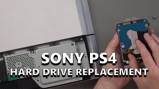 Replacing the Sony PS4 Hard Drive amp Reinstalling the System Software [upl. by Nitreb]