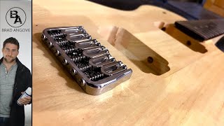 How to Position and Install Your Guitar Bridge [upl. by Alyel]