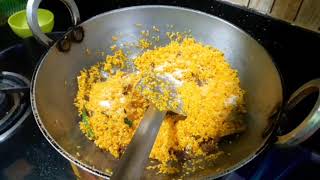 How To Make Traditional Bengali Basonti Pulao  Mishti Pulao Recipe [upl. by Romona]