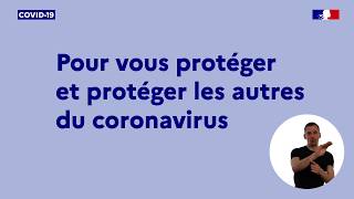 INFO CORONAVIRUS les gestes barrieres [upl. by Bennink833]