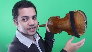 COMO COLOCAR A ESPALEIRA NO VIOLINO  Aulas de Violino Online  INTRODUÇÃO 4 [upl. by Akcinehs]