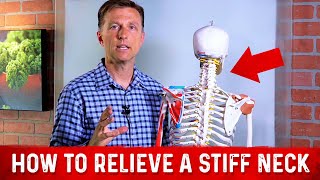 Stiff Neck Relief Exercises – Dr Berg [upl. by Enilasor39]