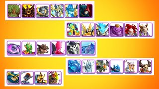 Monster Legends  Best Breedable Legendarys  Make Early Game Easy [upl. by Rollet]