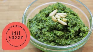 Pesto Sos Nasıl Yapılır   İdil Yazar  Yemek Tarifleri [upl. by Neerak]