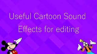 100 Cartoon Sound Effects for Editing [upl. by Randall]