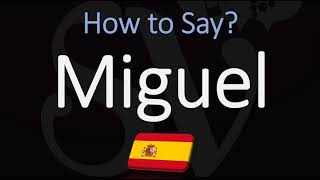 How to Pronounce Miguel CORRECTLY Spanish Pronunciation Michael [upl. by Cressida889]