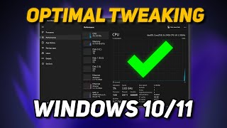 Change These SETTINGS to OPTIMIZE Windows 1011 for GAMING amp Performance  2025 [upl. by Anyt]