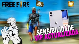 🚀🤯 MELHOR SENSIBILIDADE DO IPHONE 11 NO FREE FIRE SENSI 200 ACTUALIZADA 2024 DPI IPHONE 11121314 [upl. by Eidac]