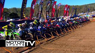 2024 ProMX Motocross Championship Australia  Round 8 Queensland Moto Park  MX1 Moto1 amp Moto2 [upl. by Adalia]