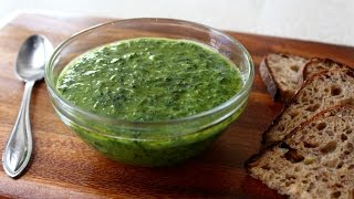 Pesto  How to Make quotRealquot Fresh Basil Pesto [upl. by Adnovaj]