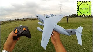 Avion C17 de RC para aprender a volar Review en español DRONEPEDIA [upl. by Pruchno]