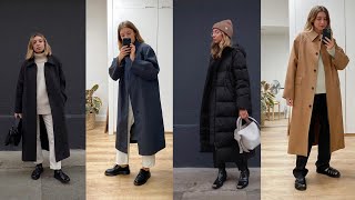 WARDROBE REVIEW  COATS  The best coats in my wardrobe [upl. by Adall]