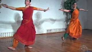 Técnicas de Danza Clásica Indú IIIndian Classical Dance Tecniques II  Bharatanatyam [upl. by Smailliw]