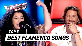 BEST FLAMENCO SONGS in The Voice [upl. by Balf]