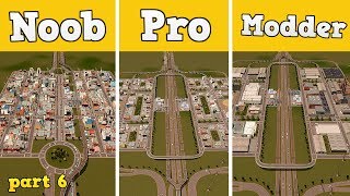 Noob VS Pro VS Modder  Building the perfect Industrial Area in Cities Skylines [upl. by Norrek]