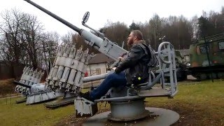 How to Use A Swedish Bofors Warship Cannon  40mm M48 [upl. by Neidhardt]