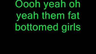 Fat Bottomed Girls Lyrics [upl. by Odele]