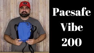 Pacsafe Vibe 200 AntiTheft Compact Travel Bag [upl. by Rorrys886]