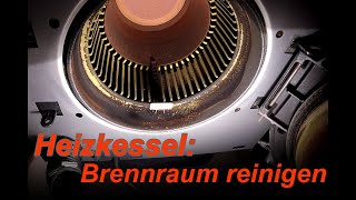 Heizkessel Brennraum selbst reinigen [upl. by Fern]