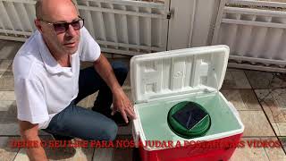 Como fazer um ionizador solar para lagos e piscinas [upl. by Marzi653]